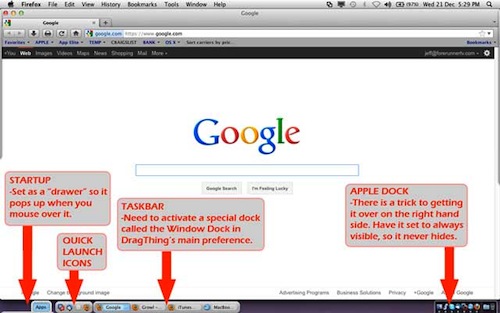 google task bar for mac